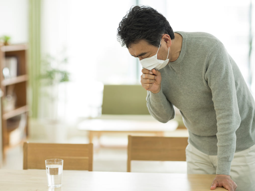 風邪、咳イメージ