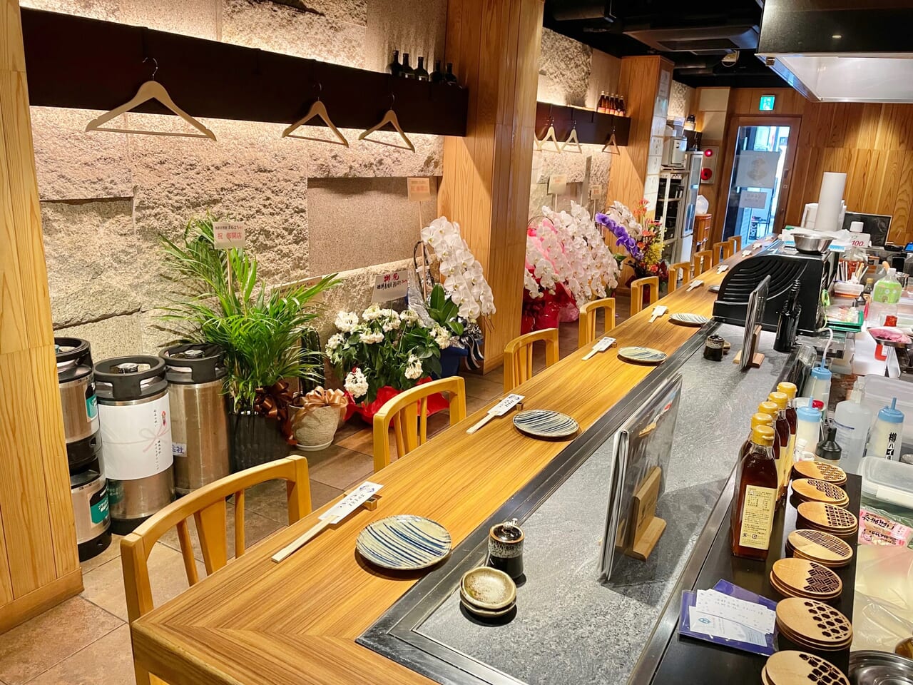 海鮮居酒屋まるはち店内