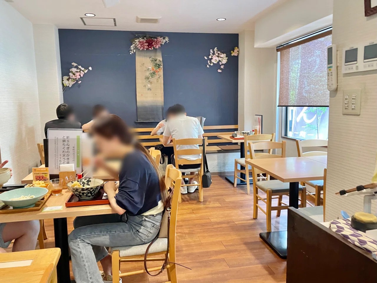 一期一麺店内