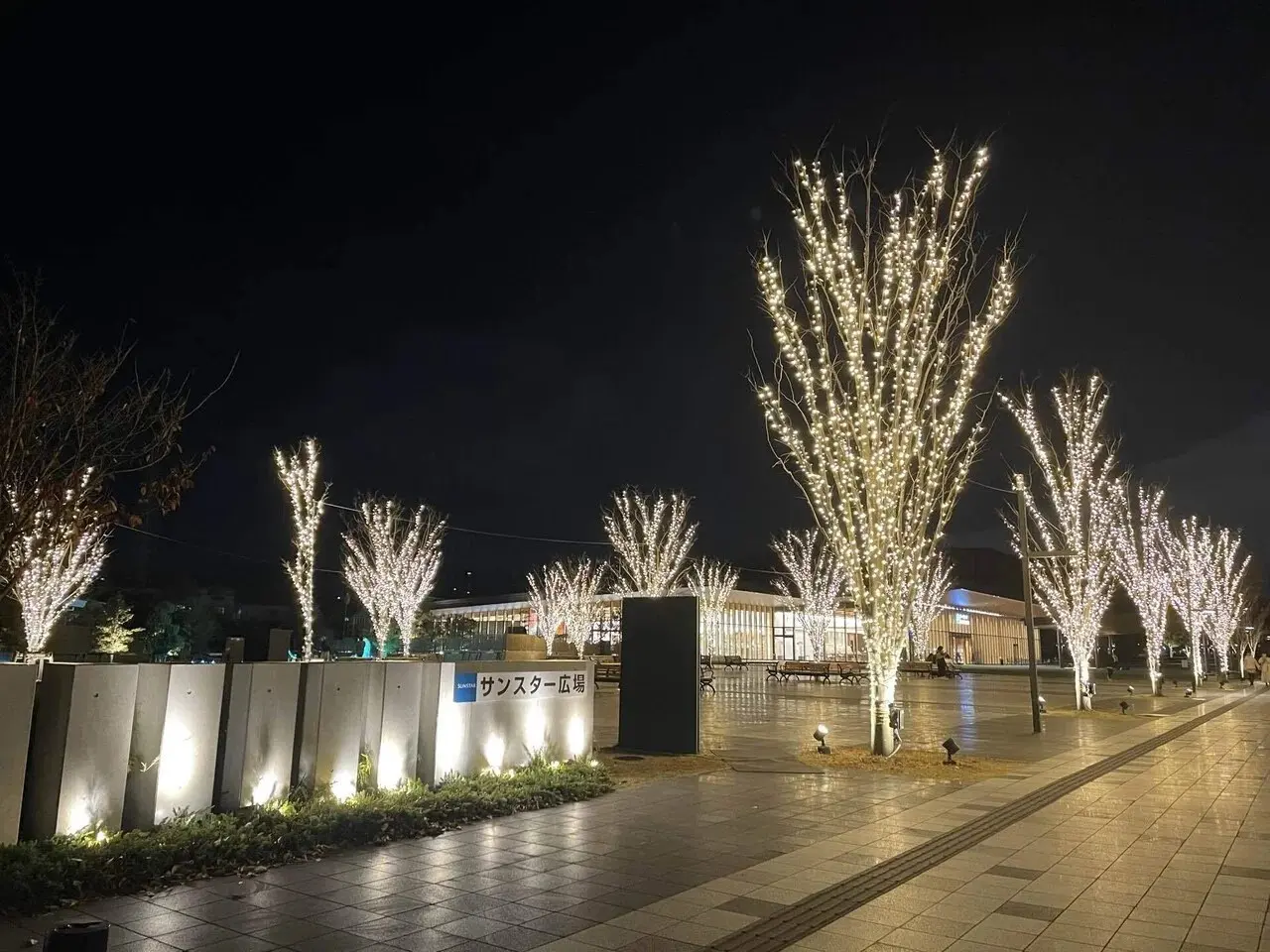 安満遺跡公園イルミネーション