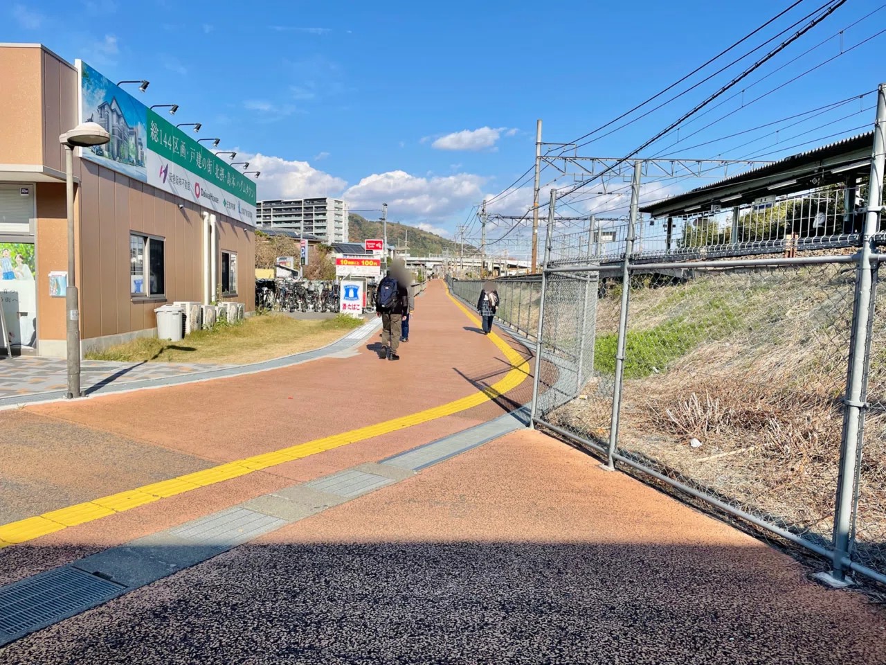 島本駅西口周辺