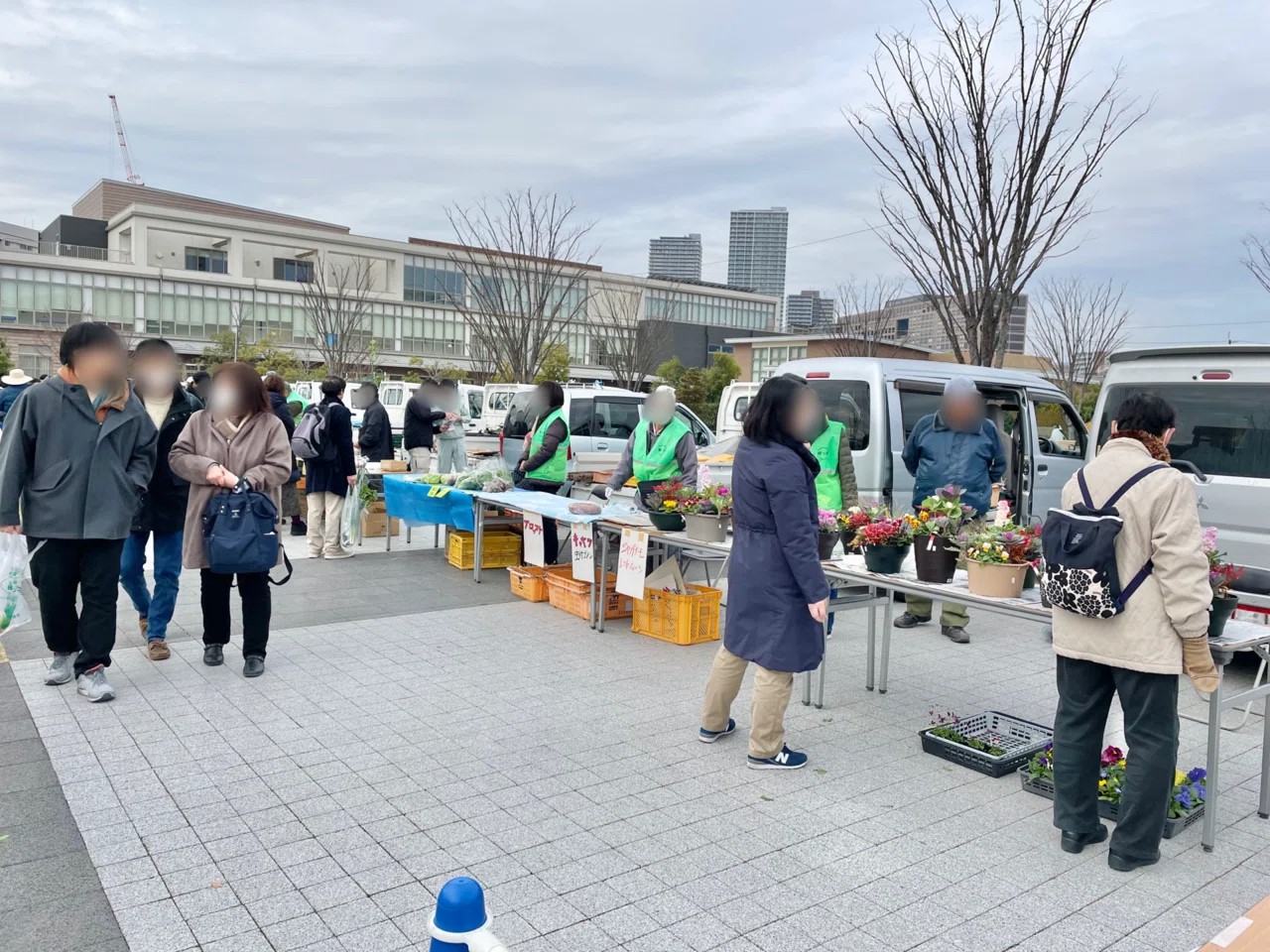 たかつき冬の農産物即売会