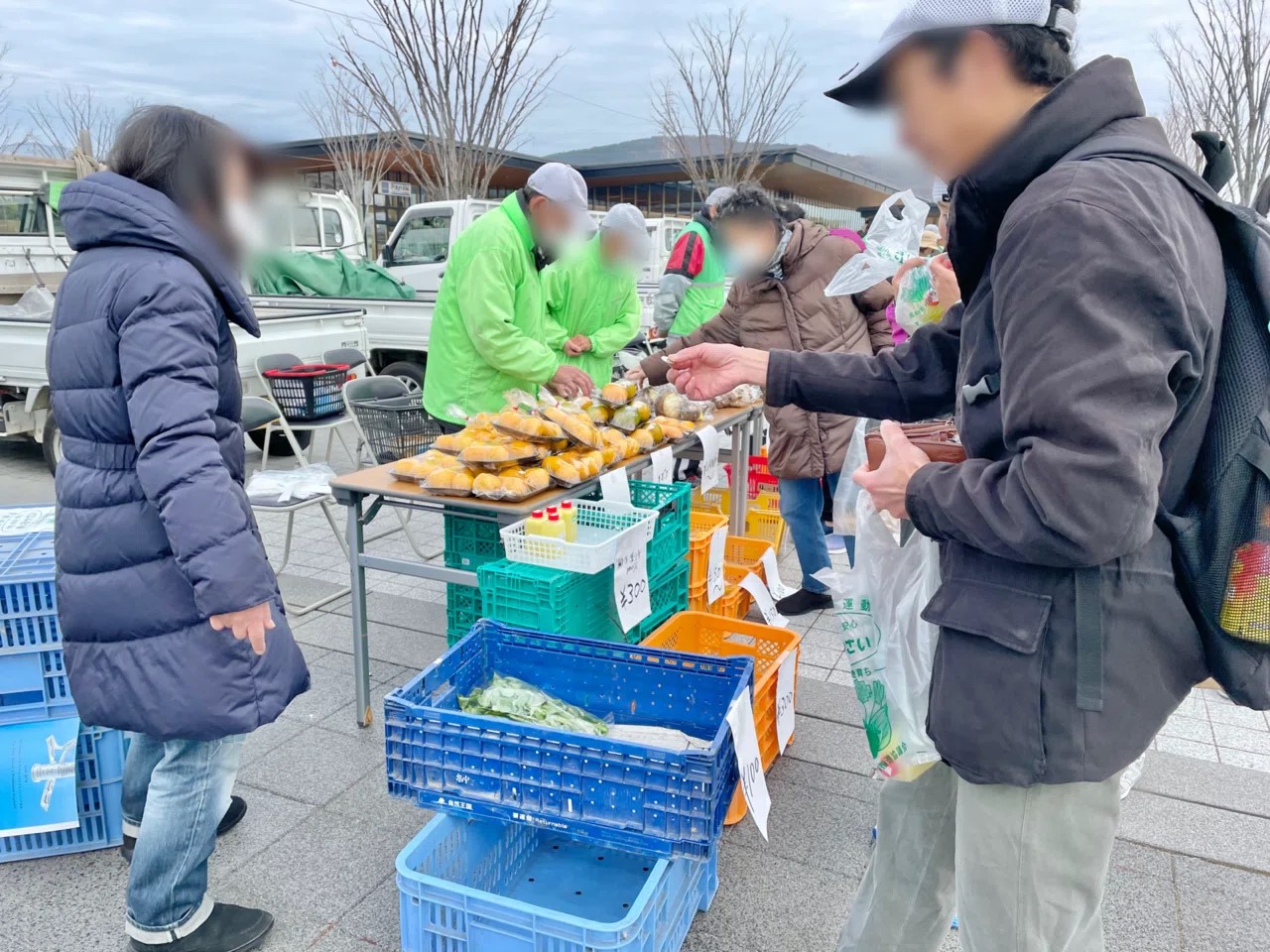 たかつき冬の農産物即売会