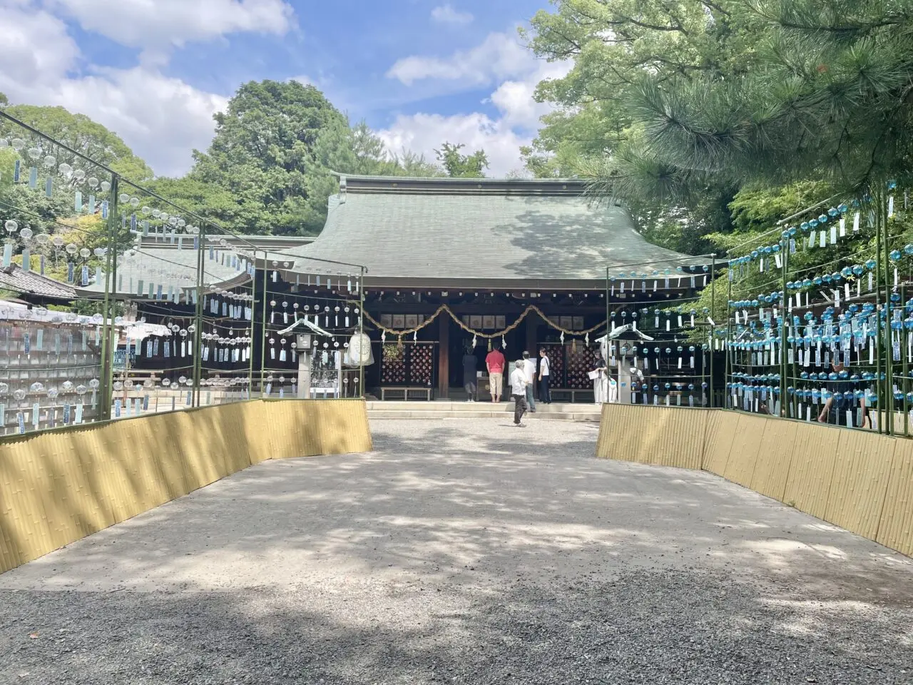 水無瀬神宮 招福の風