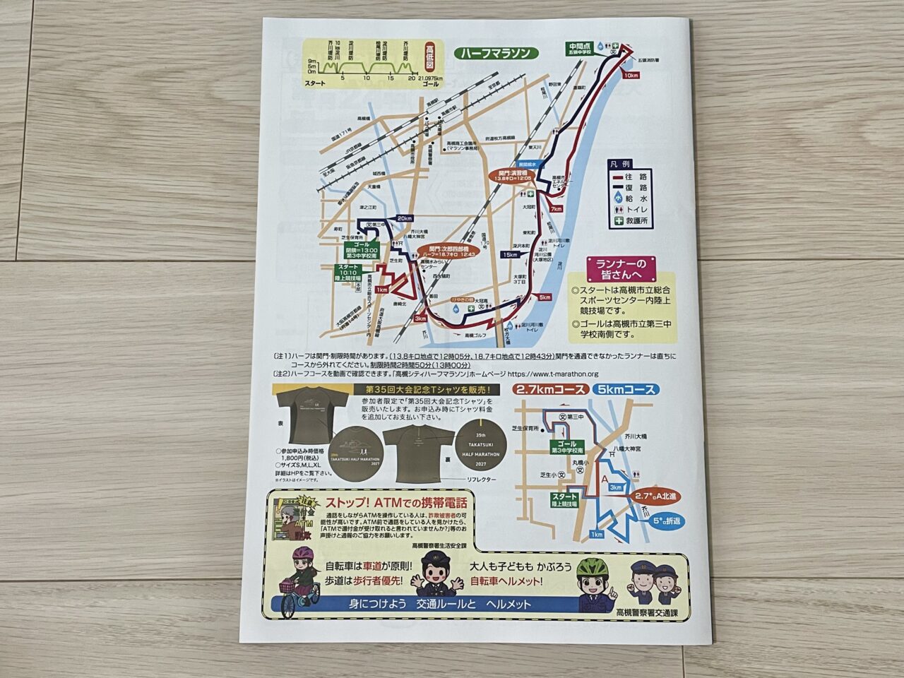 第35回高槻ハーフマラソン